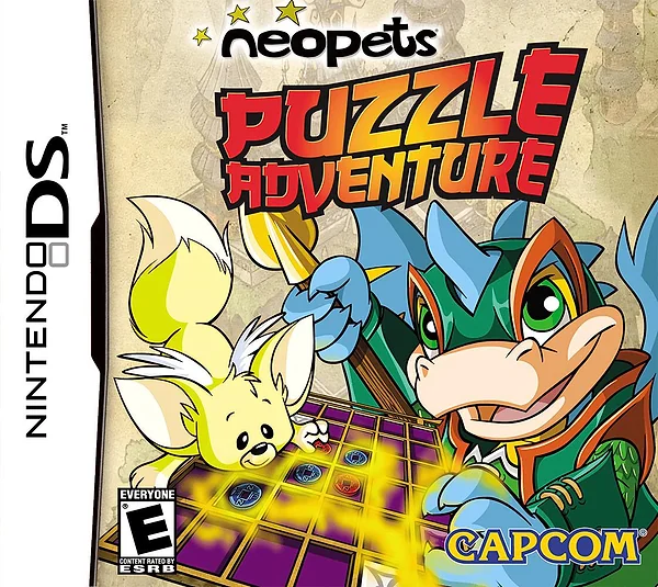 Neopets Puzzle Adventure Box Art