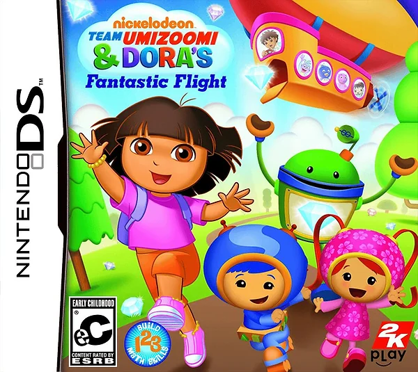 Dora & Team Umizoomi's Fantastic Flight Box Art