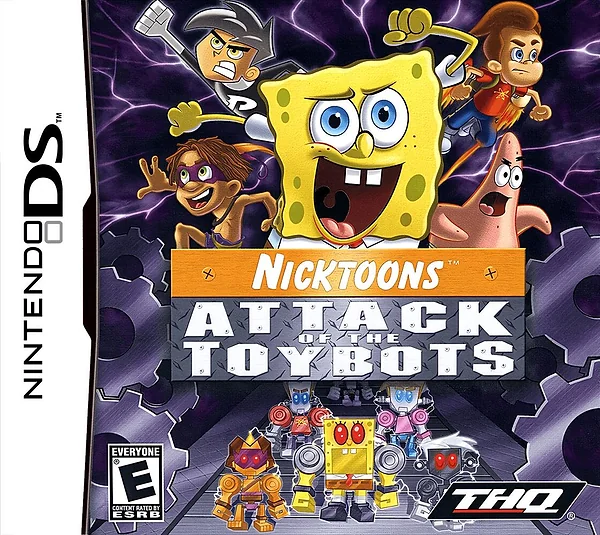 Nicktoons: Attack of the Toybots box art