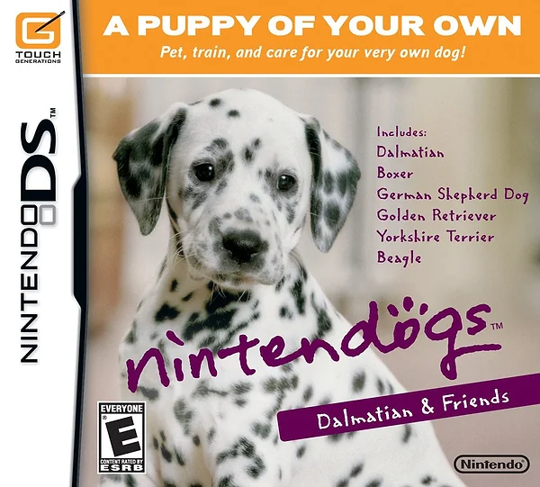 Nintendogs: Dalmatian & Friends box art