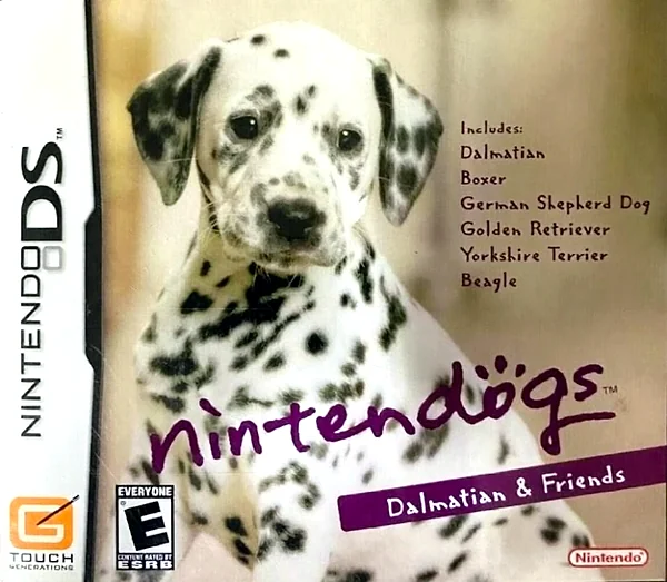 Nintendogs: Dalmatian & Friends box art