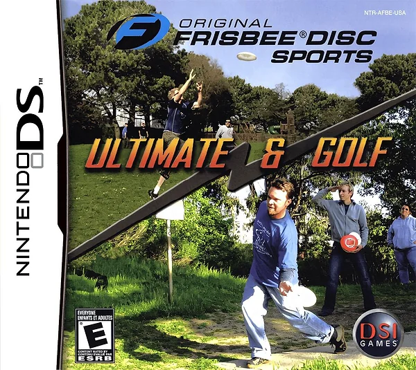 Original Frisbee Disc Sports: Ultimate & Golf Box Art