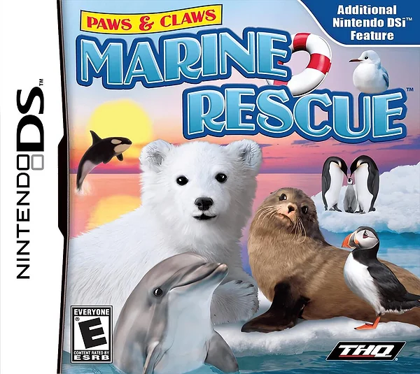 Paws & Claws: Marine Rescue Box Art