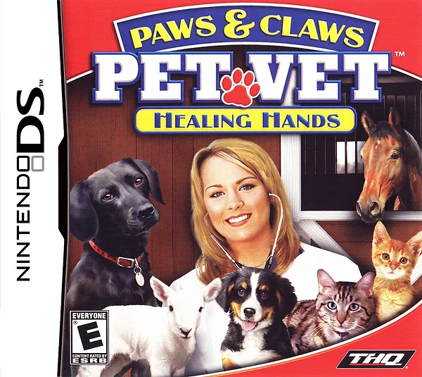 Paws & Claws: Pet Vet - Healing Hands Box Art