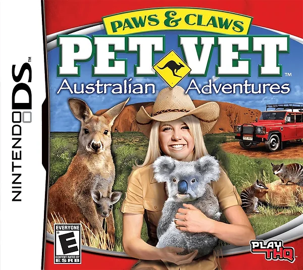 Paws & Claws: Pet Vet - Australian Adventures Box Art