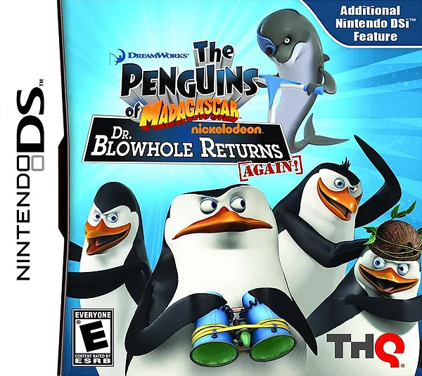 Penguins of Madagascar: Dr. Blowhole Returns Box Art