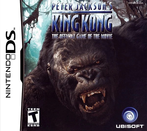 Peter Jackson's King Kong box art