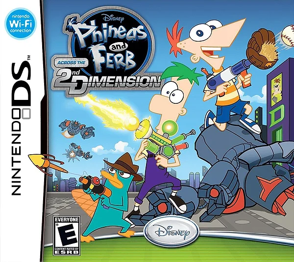 Phineas and Ferb: Across the 2nd Dimension box art