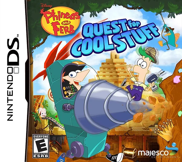 Phineas and Ferb: Quest for Cool Stuff Box Art