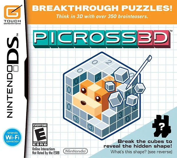 Picross 3D Box Art