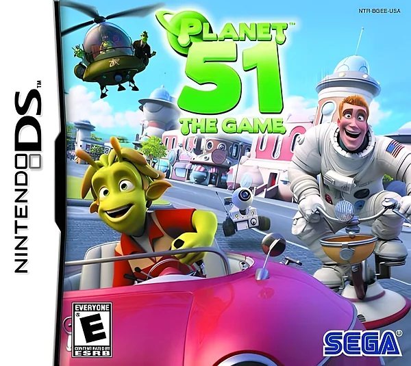 Planet 51: The Game Box Art
