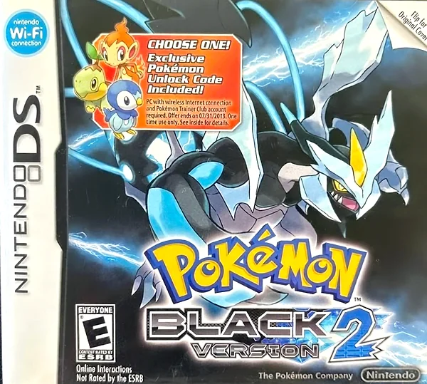 Pokemon Black Version 2 box art