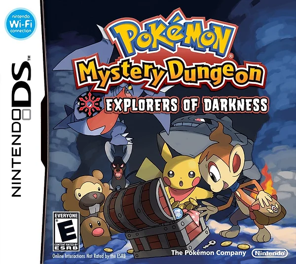 Pokemon Mystery Dungeon: Explorers of Darkness box art