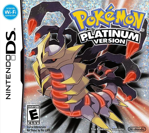 Pokemon Platinum Version Box Art