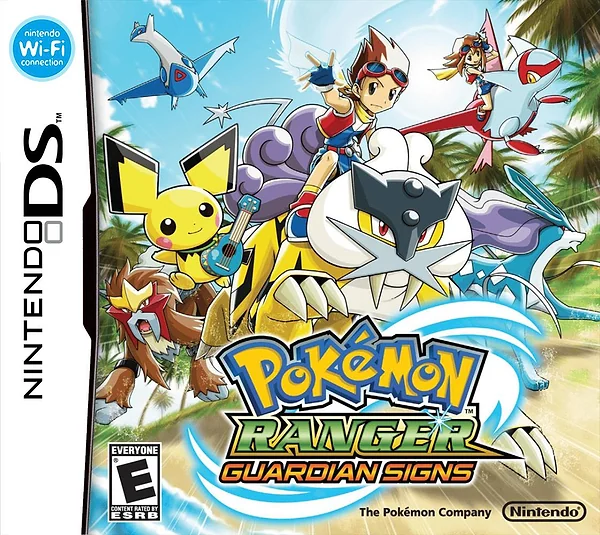 Pokemon Ranger: Guardian Signs box art