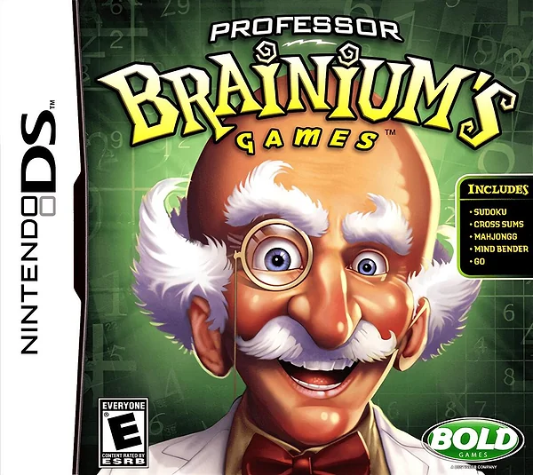 Professor Brainium's Games Box Art