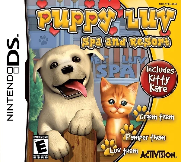Puppy Luv: Spa and Resort Box Art