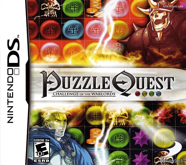 Puzzle Quest: Challenge of the Warlords Box Art