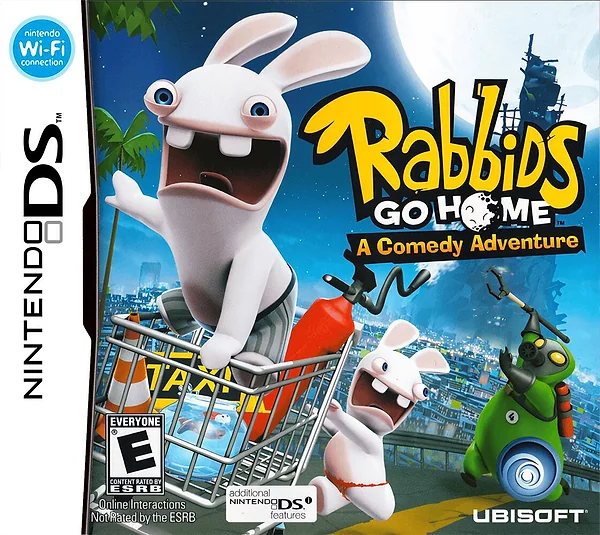 Rabbids Go Home Box Art