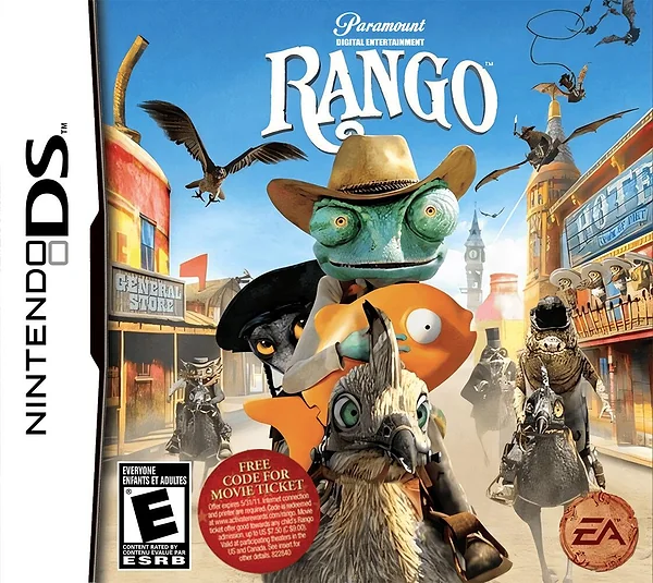 Rango Box Art