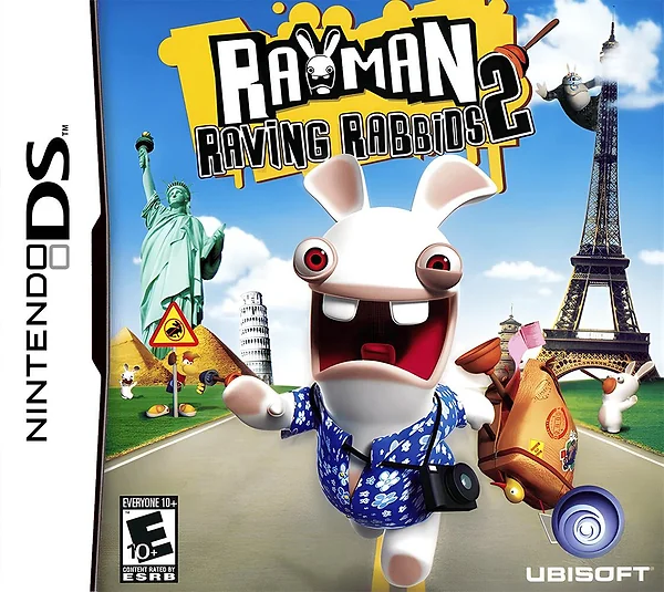Rayman Raving Rabbids 2 box art