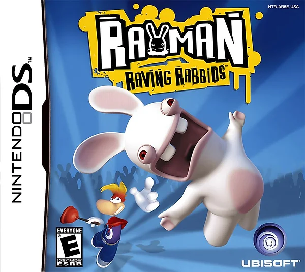 Rayman Raving Rabbids Box Art