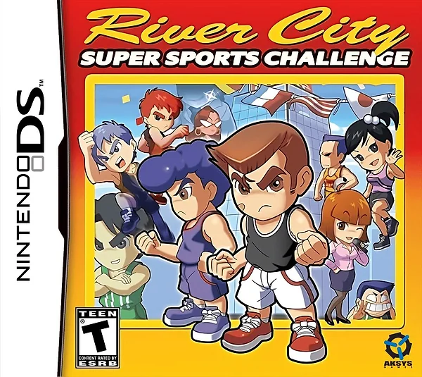 River City Super Sports Challenge Box Art