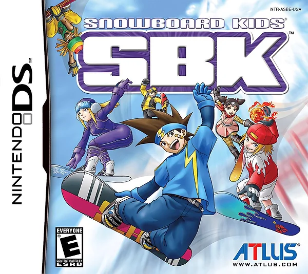 Snowboard Kids Box Art