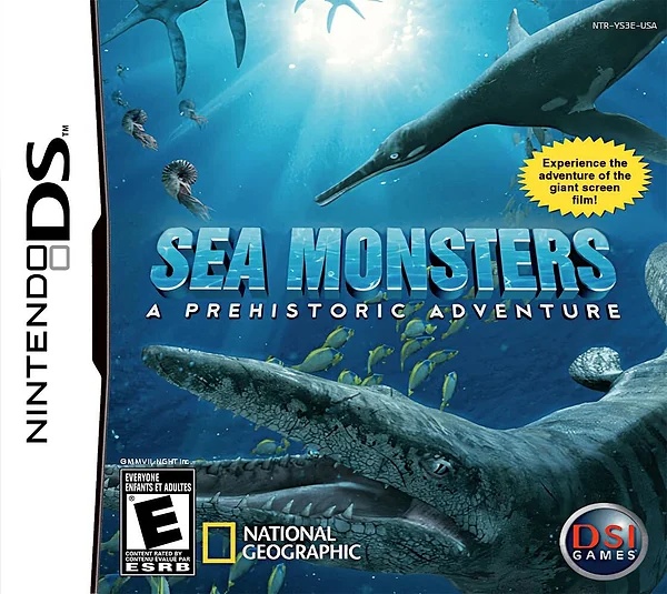 Sea Monsters: A Prehistoric Adventure Box Art