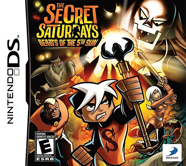 Secret Saturdays: Beasts of the 5th Sun Box Art