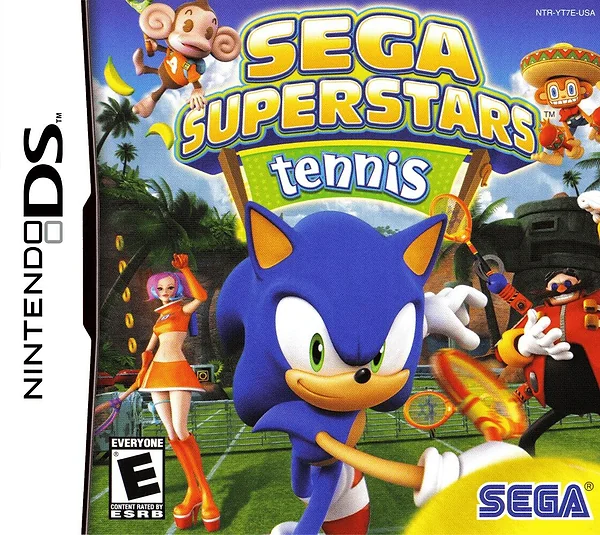 Sega Superstars Tennis Box Art