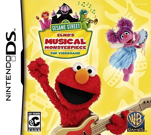Sesame Street: Elmo's Musical Monsterpiece box art