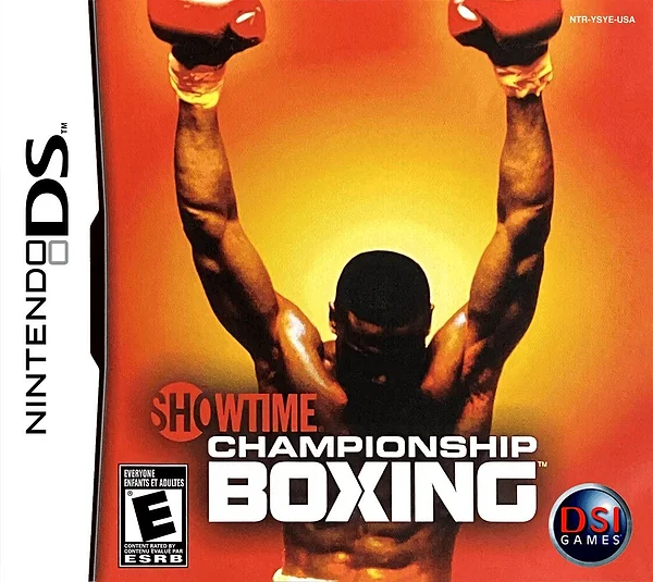 Showtime Championship Boxing Box Art