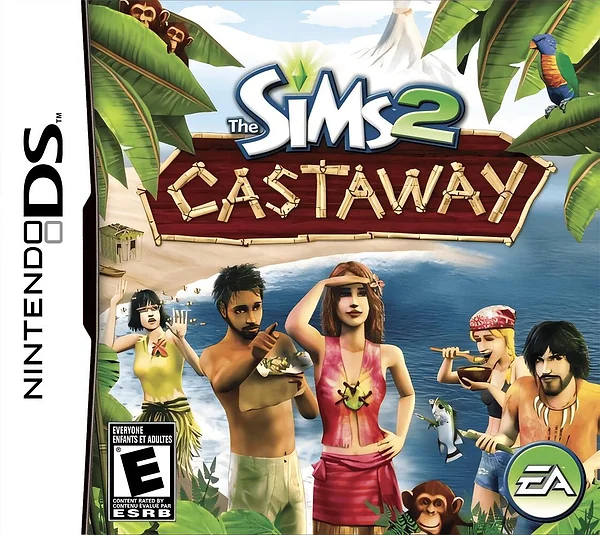Sims 2: Castaway box art