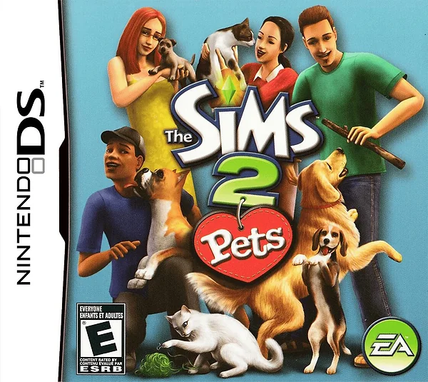 Sims 2: Pets box art