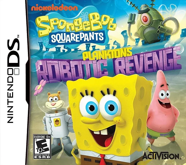 SpongeBob SquarePants: Plankton's Robotic Revenge Box Art