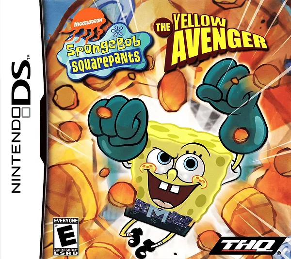 SpongeBob SquarePants: The Yellow Avenger box art