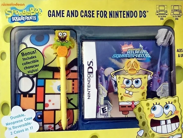 SpongeBob's Atlantis SquarePantis Box Art