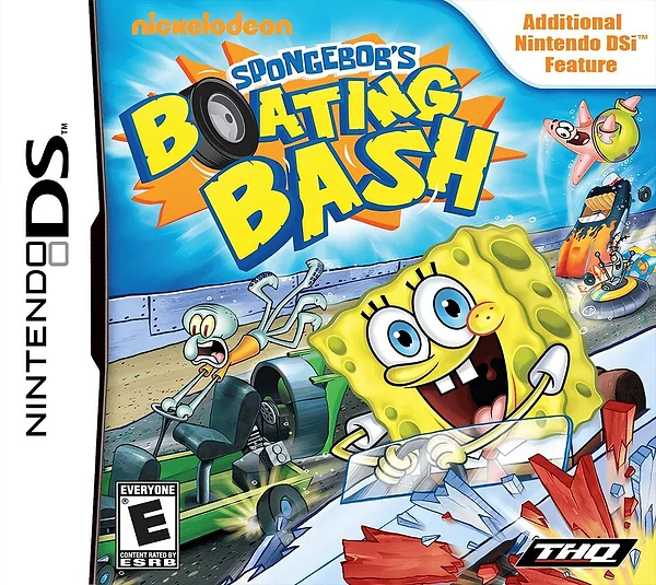 SpongeBob's Boating Bash Box Art
