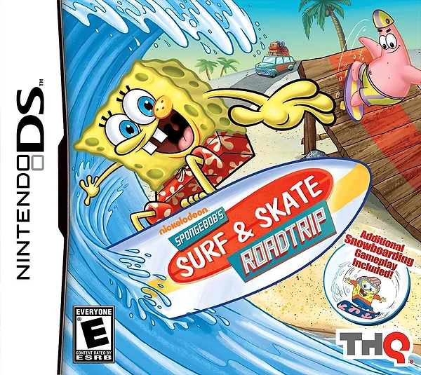 SpongeBob's Surf & Skate RoadTrip Box Art