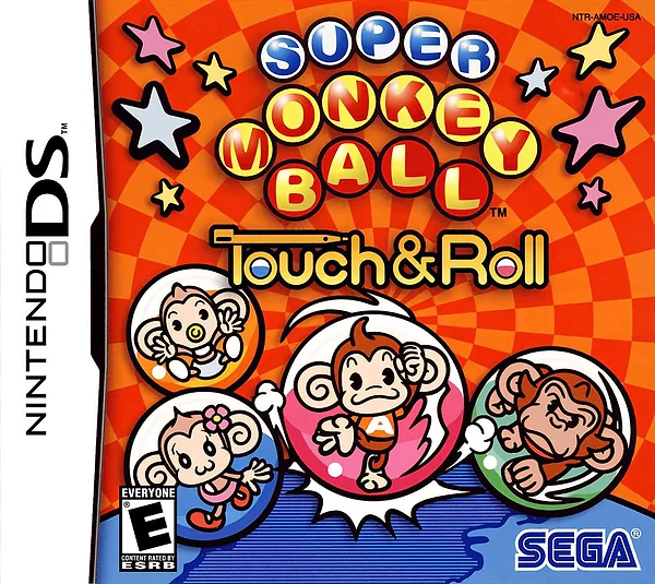 Super Monkey Ball: Touch & Roll Box Art