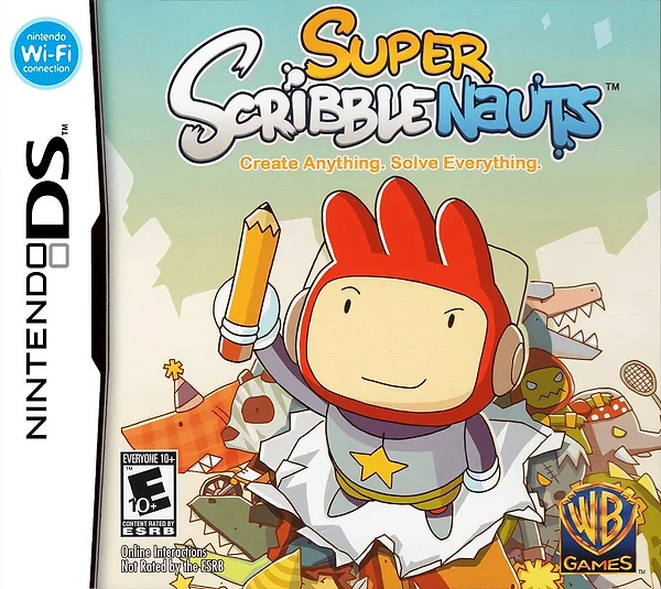Super Scribblenauts Box Art