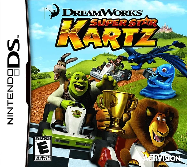 DreamWorks Super Star Kartz Box Art