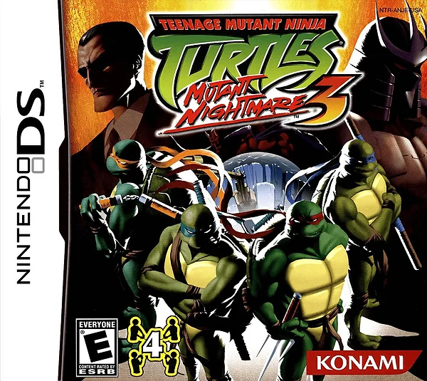 Teenage Mutant Ninja Turtles 3: Mutant Nightmare Box Art