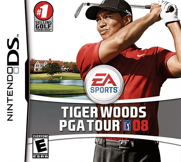 Tiger Woods PGA Tour 08 box art