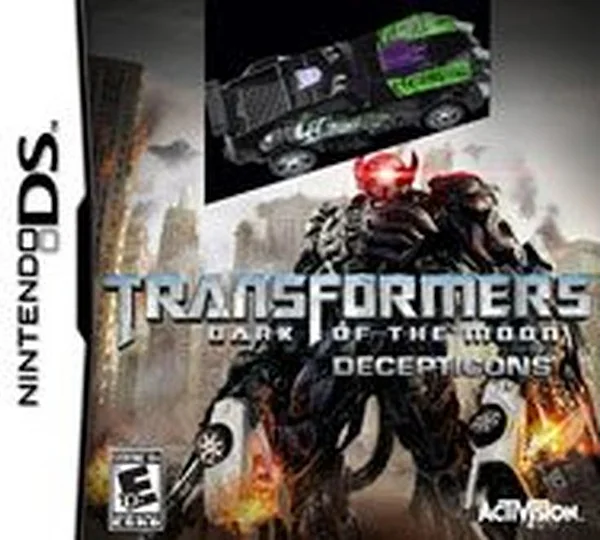 Transformers: Dark of the Moon box art