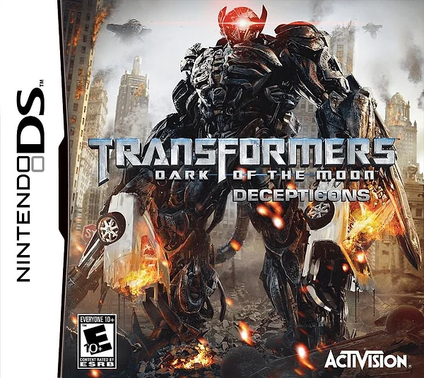 Transformers: Dark of the Moon - Decepticons box art
