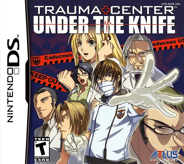 Trauma Center: Under the Knife box art