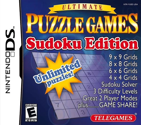 Ultimate Puzzle Games: Sudoku Edition Box Art
