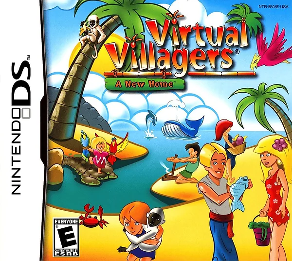 Virtual Villagers: A New Home Box Art
